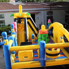 SpongeBob Theme Amusement Park Inflatable Jumping Castle