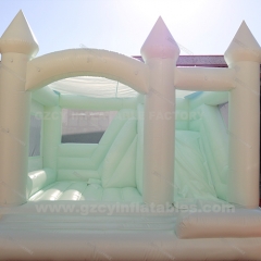 Inflatable Wedding Bouncy House with slide