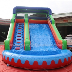 kids Party Backyard Inflatable Water Slide