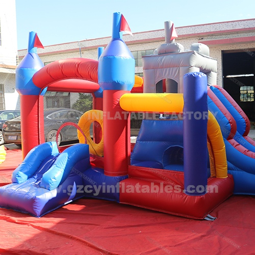 Inflatable Bouncer Castle Combo Slide