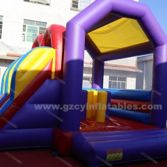 kids bouncy castle with slide