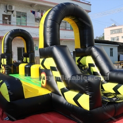 Giant Inflatable Obstacle, Inflatable Obstacle Course With Slide, Obstacle Race Inflatable Game