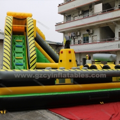 Commercial Grade PVC Inflatable Obstacle Course Inflatable Playground Slide