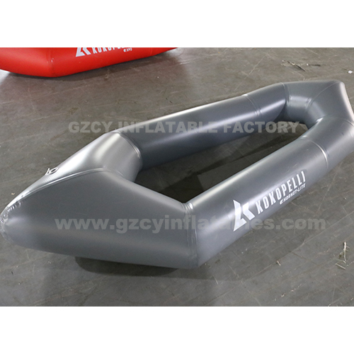 Grey Inflatable PVC tarpaulin raft drift boat