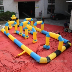 Inflatable go kart race track ,Outdoor inflatable track race