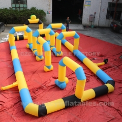 Inflatable go kart race track ,Outdoor inflatable track race