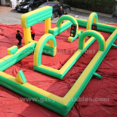 inflatable track air inflatable go kart rc race track