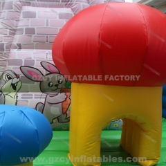 Fun bouncy castle inflatable unicorn playland bounce house