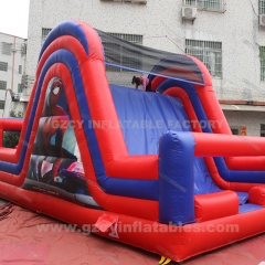 PVC Spider man Inflatable Jumping Castle Combo