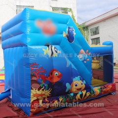 Mickey themed jumping trampoline inflatable castle