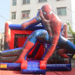 Spiderman bouncy castle