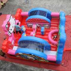 Hello Kitty Theme Park Inflatable Castle