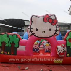 Hello Kitty Theme Park Inflatable Castle