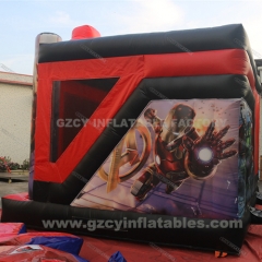 Iron Man Inflatable Castle Bounce House with Slide