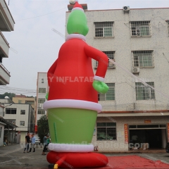 Giant Inflatable Grinch Christmas Hulk Christmas Decoration