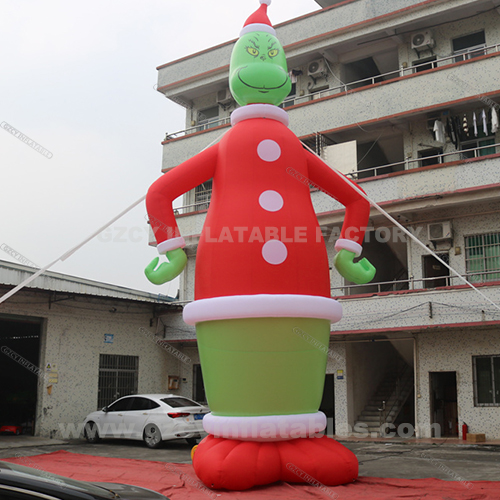 Giant Inflatable Grinch Christmas Hulk Christmas Decoration