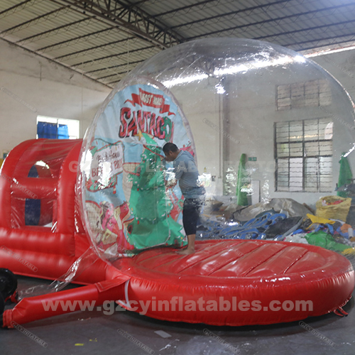 Christmas Inflatable Dome Snowball Transparent Bubble Tent