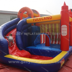 Comercial Water Slide Bouncer Jumping Inflatable Castle