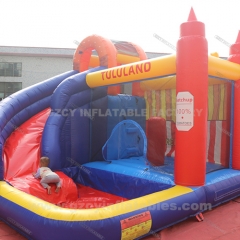 Comercial Water Slide Bouncer Jumping Inflatable Castle