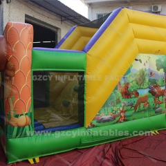 Jungle Safari Park Inflatable Jumping Bouncer Castle