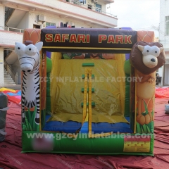 Jungle Safari Park Inflatable Jumping Bouncer Castle