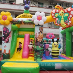 Kids Inflatable Bounce House Combo Bouncy Castle Slide