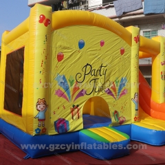 Party Time Inflatable Combo Inflatable Bounce Castle for kids