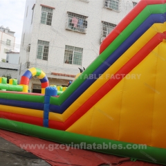 Minion Inflatable Castle/Doraemon Cartoon Children's Inflatable Obstacle Amusement Park