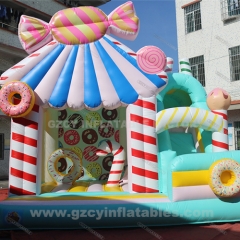 Candy Shop Inflatable Castle Combo