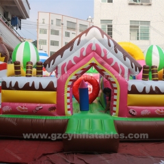 Candy Fun Park Inflatable Jumping Castle