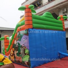 Inflatable Bouncer Bounce Castle with Water Slide for Kids Party