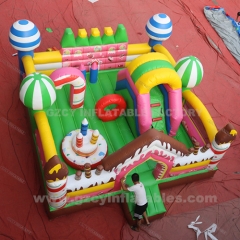 Candy Fun Park Inflatable Jumping Castle