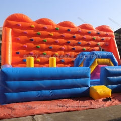 Inflatable Climbing Wall Obstacle Race Game Playground