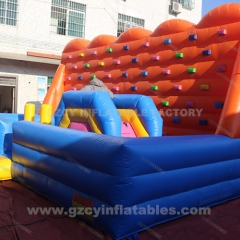 Inflatable Climbing Wall Obstacle Race Game Playground