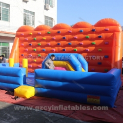 Inflatable Climbing Wall Obstacle Race Game Playground