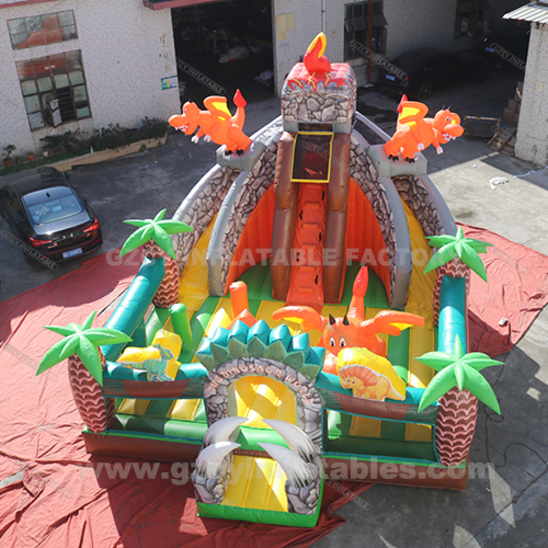 Dinosaur Park Inflatable Bounce Castle