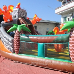 Dinosaur Park Inflatable Bounce Castle