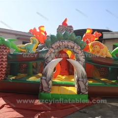 Dinosaur Park Inflatable Bounce Castle