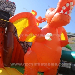 Dinosaur Park Inflatable Bounce Castle