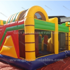 Crocodile Inflatable Jumping Castle With Slide