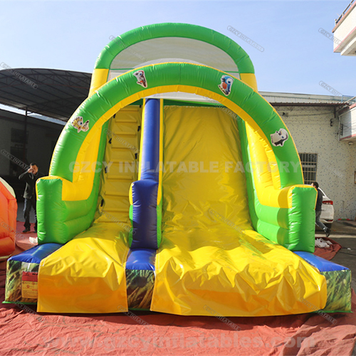 commercial party inflatable bounce castle dry slide