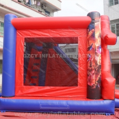 Spiderman Bounce House Inflatable Castle Slide Combo