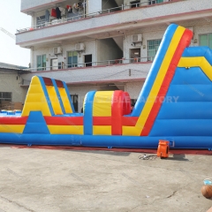 Commercial amusement park inflatable obstacle course