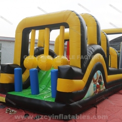 Angry Birds Theme Park Inflatable Obstacle Race