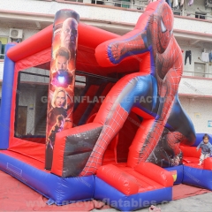 Spiderman Bounce House Inflatable Castle Slide Combo
