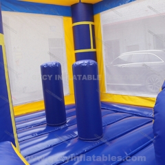 Blue Palace Inflatable Jumping Castle Slide Combo
