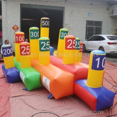 Interactive Carnival Fun Games Inflatable Ring Tossing Game Party Activities