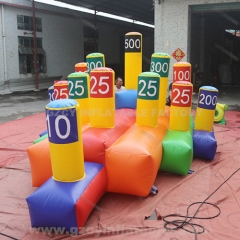 Interactive Carnival Fun Games Inflatable Ring Tossing Game Party Activities
