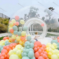 Commercial bubble house inflatable transparent balloon bubble tent