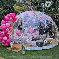 Commercial bubble house inflatable transparent balloon bubble tent
